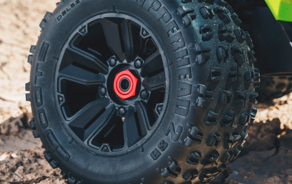 SPLIT-SPOKE WHEELS & MULTI-TERRAIN DBOOTS COPPERHEAD 2 SB TYRES