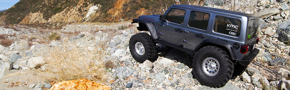 SCX10 III Jeep JLU Wrangler 4WD Kit