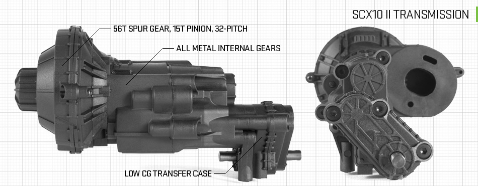 SCX10™ TRANSMISSION