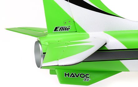E-flite EFL7584 Ventral Fin Set Havoc Xe 80mm EDF Sport Jet