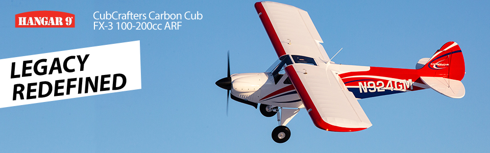 Hangar 9 CubCrafters Carbon Cub FX-3 100-200cc