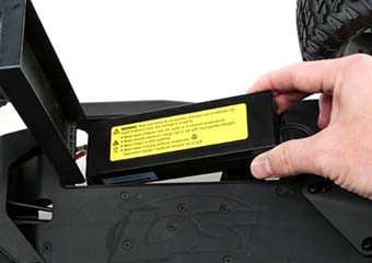 Bottom-Load Battery Tray