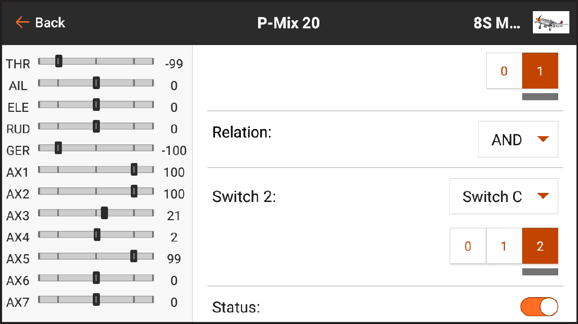 Application AirWare<sup>™</sup> Touch P-Mix 20