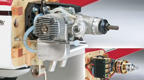 Great Planes Cherokee GP/EP ARF - Engine