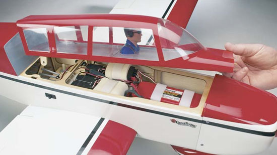 Great Planes Cherokee GP/EP ARF - Hatch