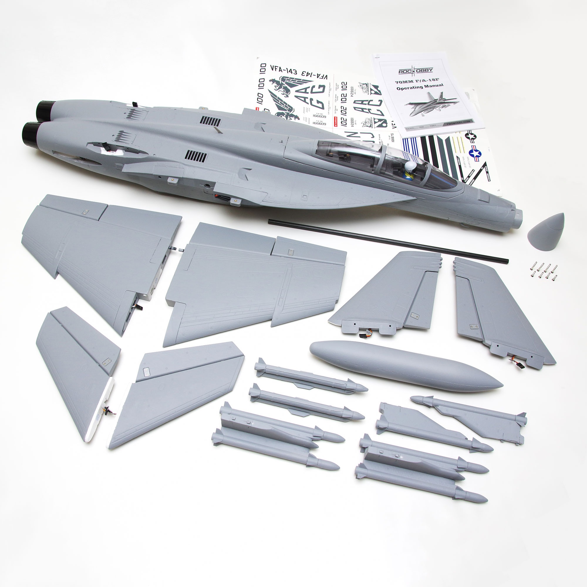 FMS F-18F 70mm EDF Jet V2 PNP | Horizon Hobby