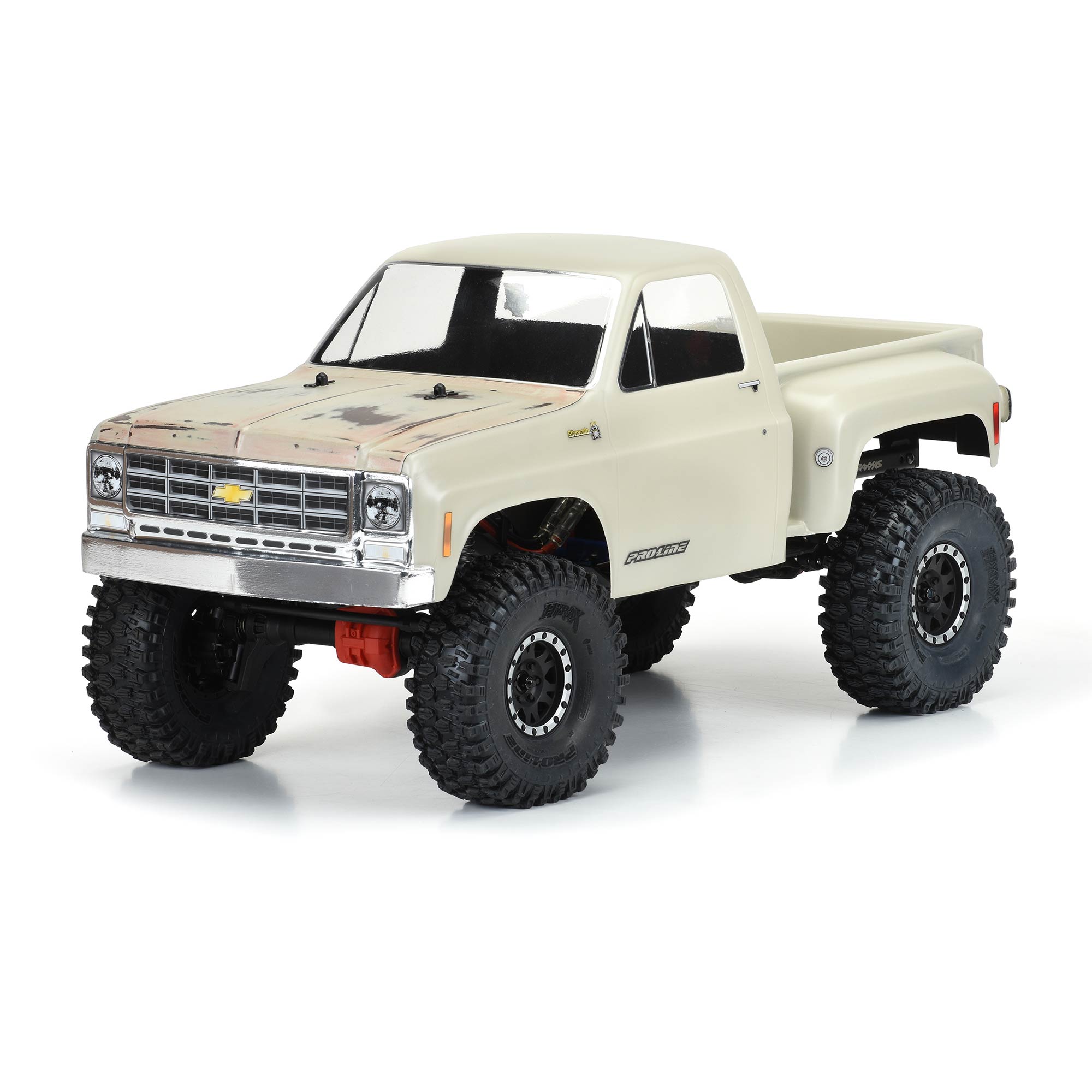 1/10 1978 Chevy K-10 Clear Body 12.3" (313mm) Wheelbase Crawlers