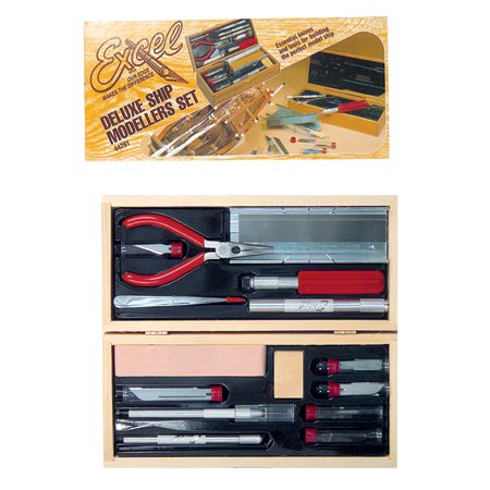Deluxe Ship Modelers Tool Set Boxed