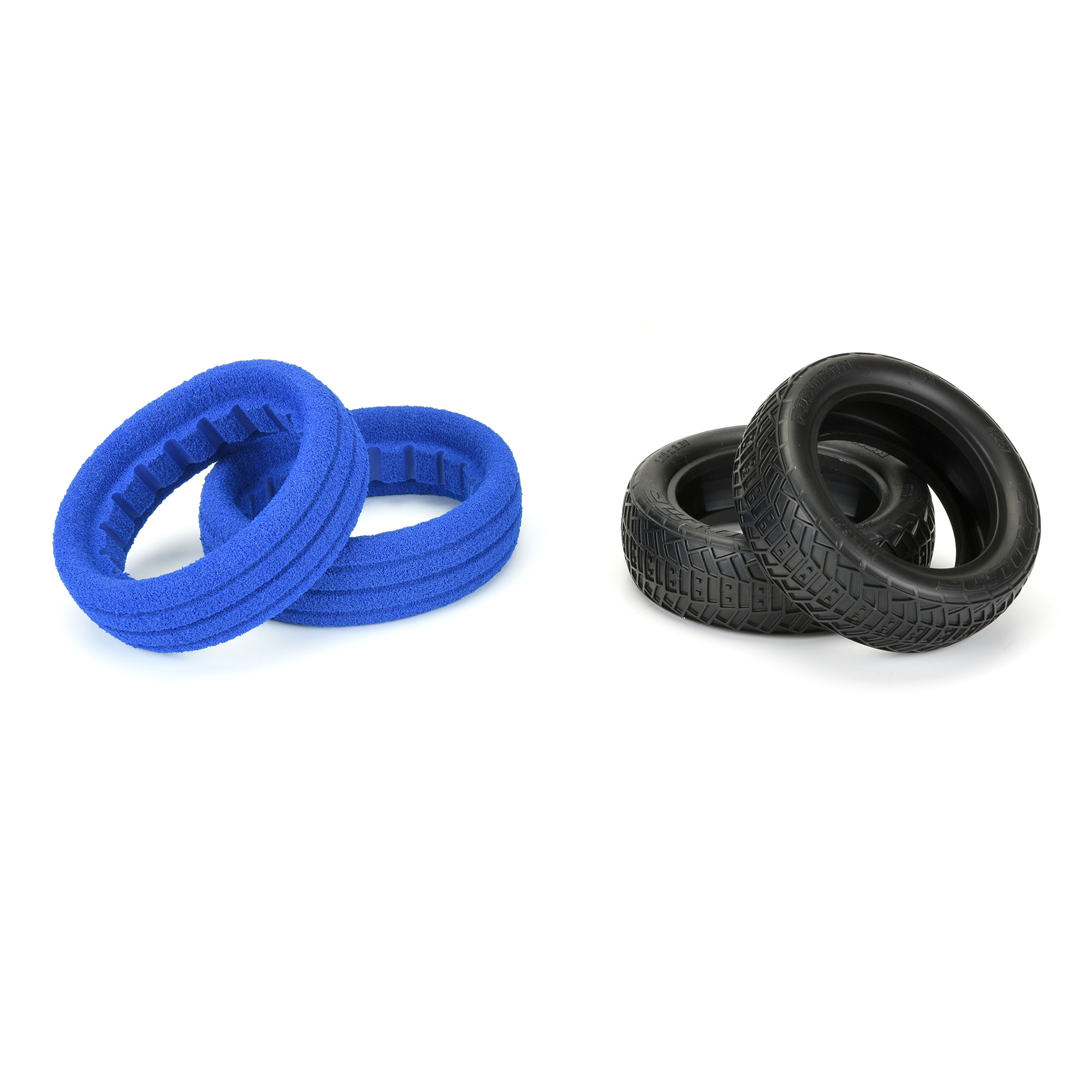 1/10 Front Positron 2.2 2WD MC Tires with Closed Cell Foam inserts: Off-Road Buggy (2)