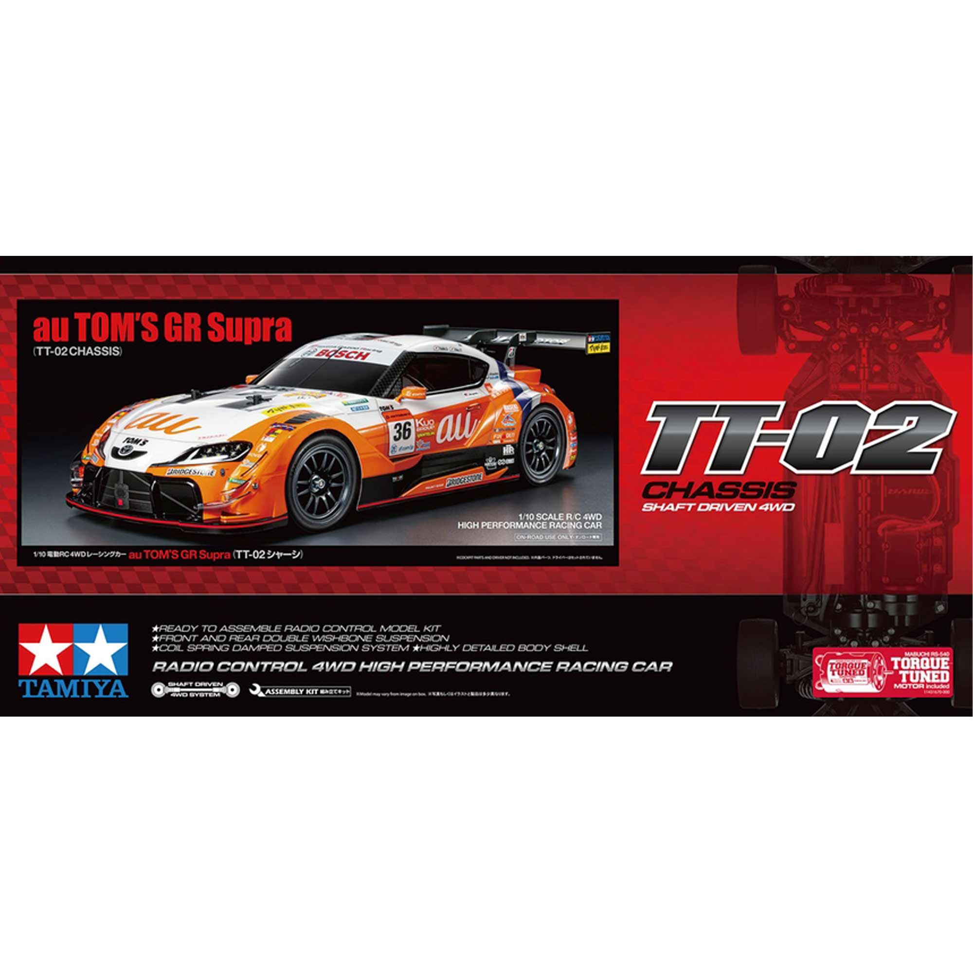 1/10 Toyota Supra TT-02D 4x4 Drift Spec Kit