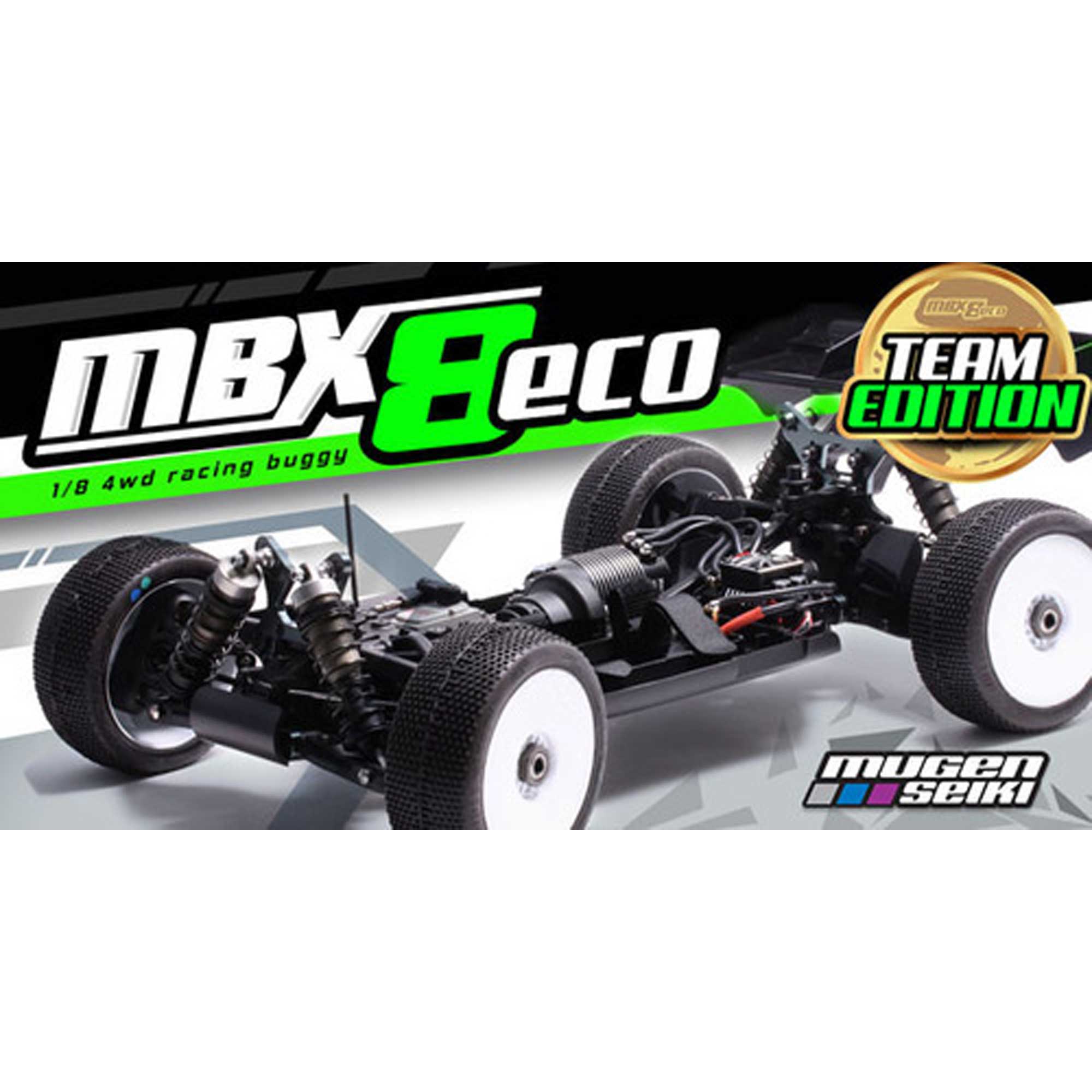 Buggy T-Works Support Alettone Carbone 1:8 Buggy Mugen MBX8 Kyosho MP10 TO-300-A 