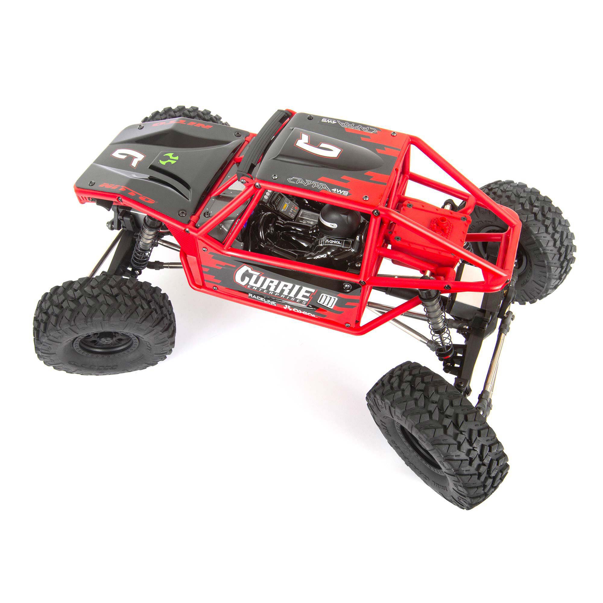 1/10 Capra 1.9 4WS 4X4 Unlimited Trail Buggy RTR, Black