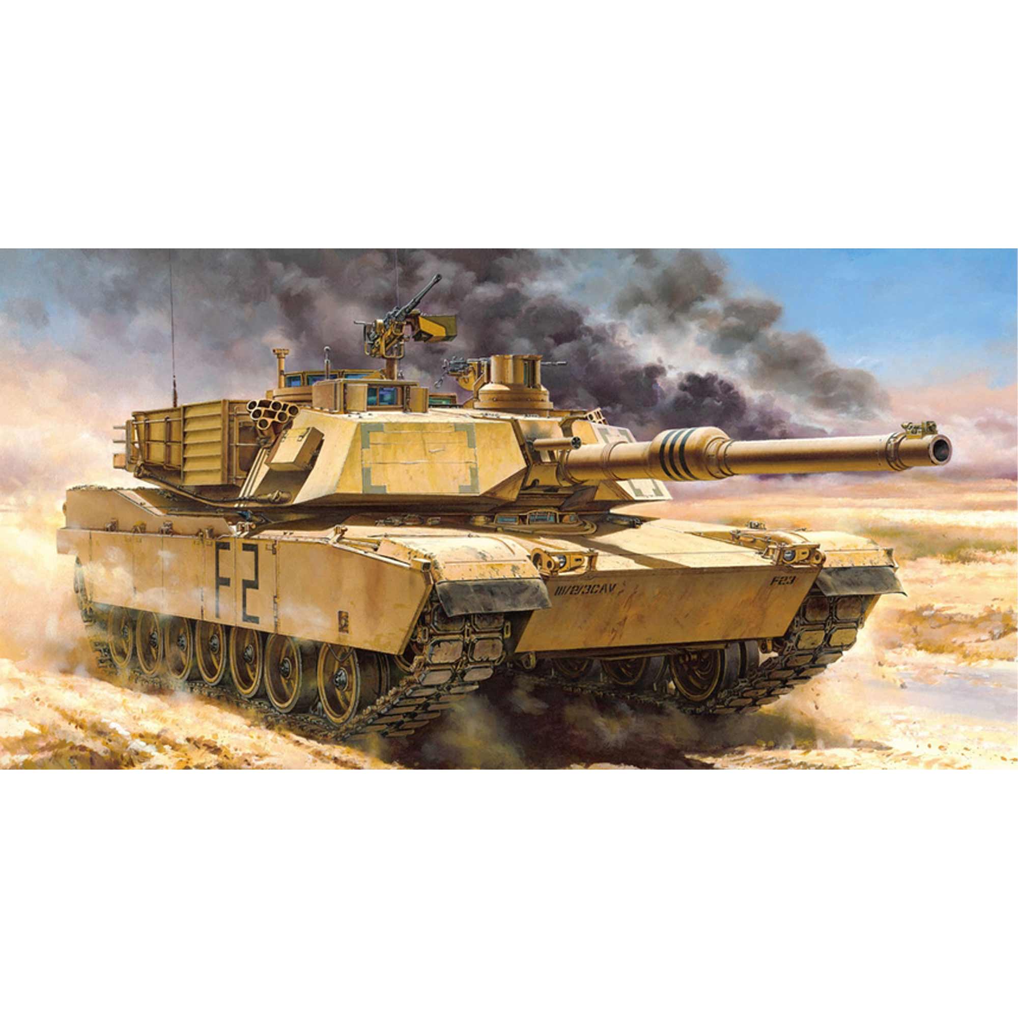 1/16 U.S. Main Battle Tank M1A2 Abrams Full-Option Kit