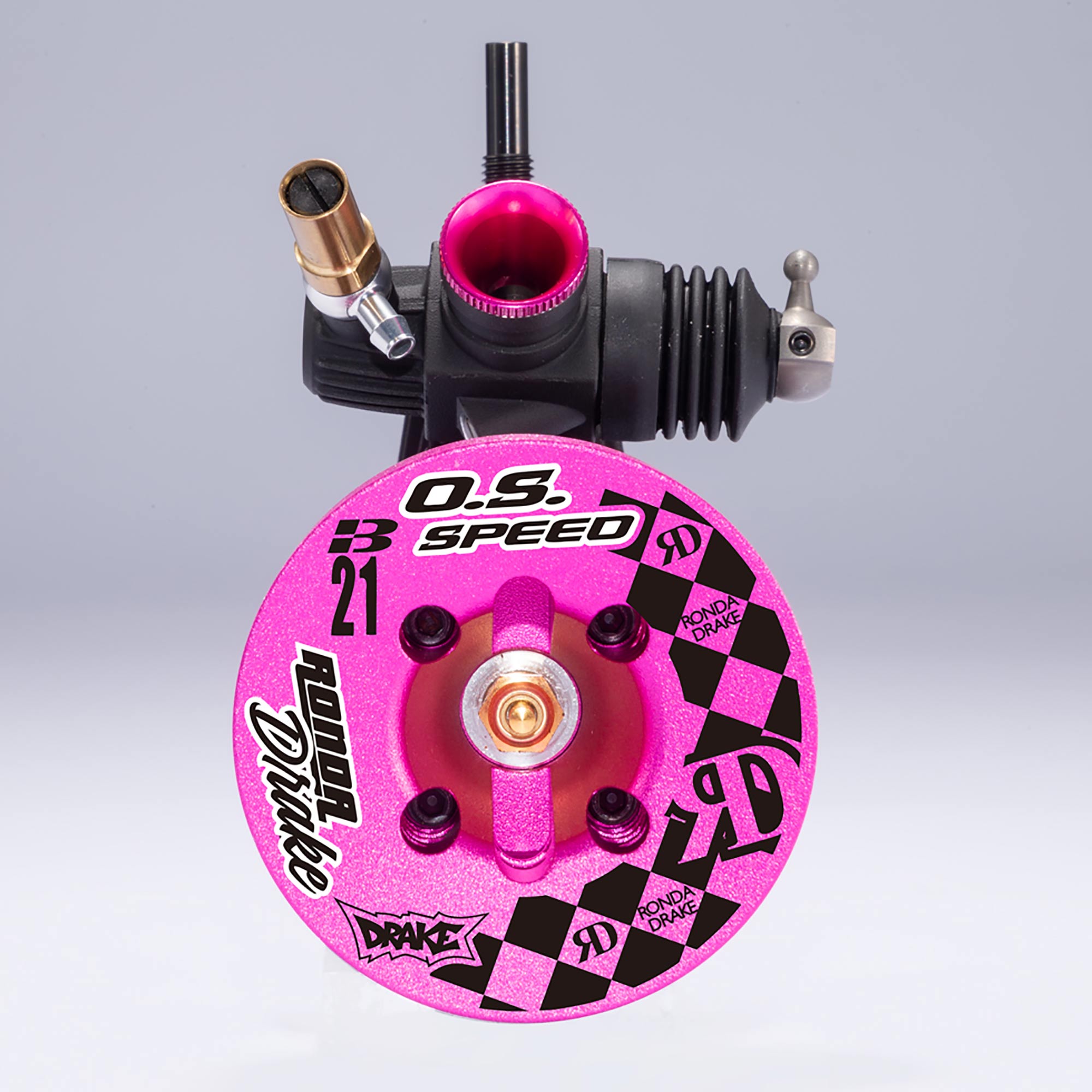 O.S. Speed B21 Ronda Drake Pink Edition Pipe Combo