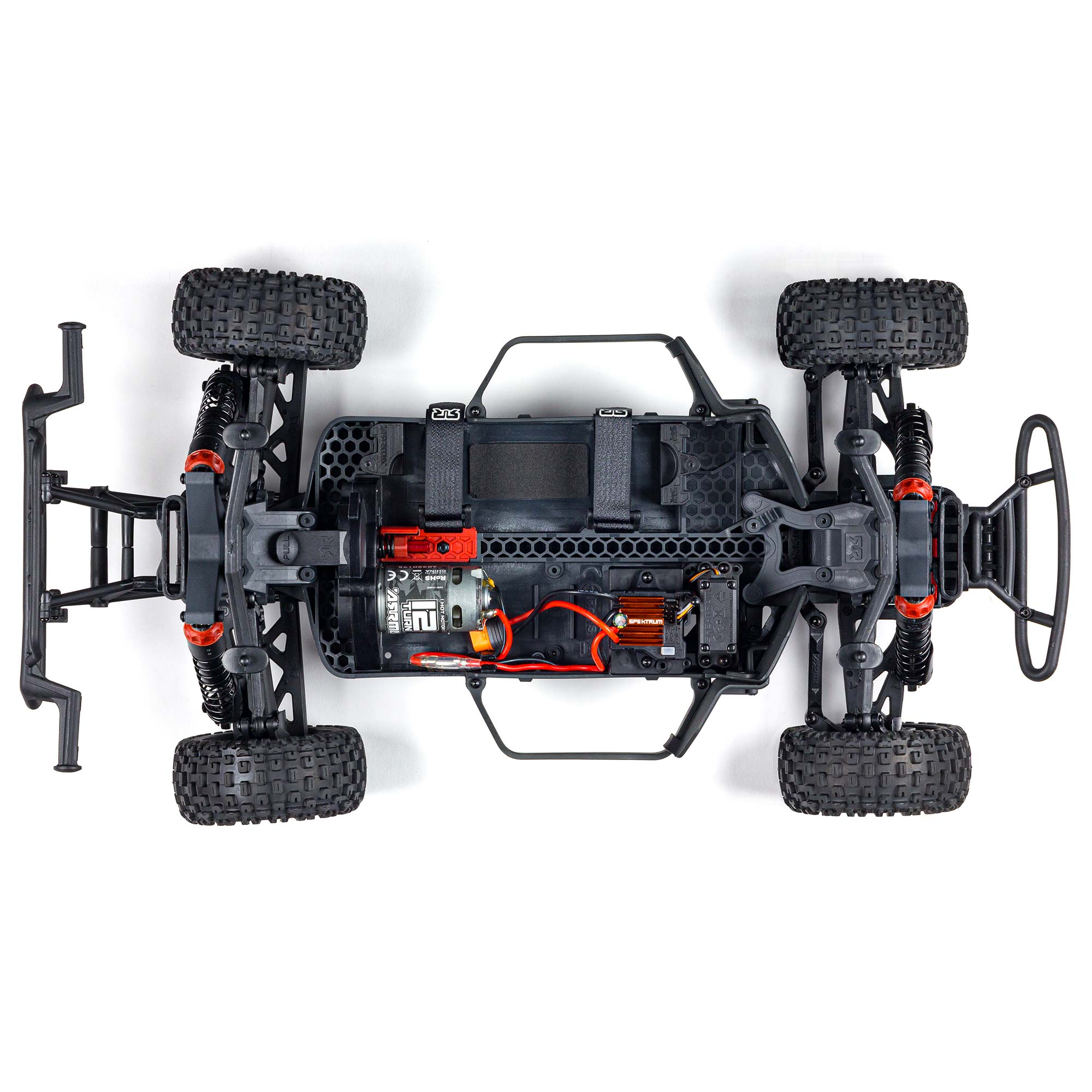 1/10 SENTON 4X2 BOOST MEGA 550 Brushed Short Course Truck RTR with Battery & Charger, Green