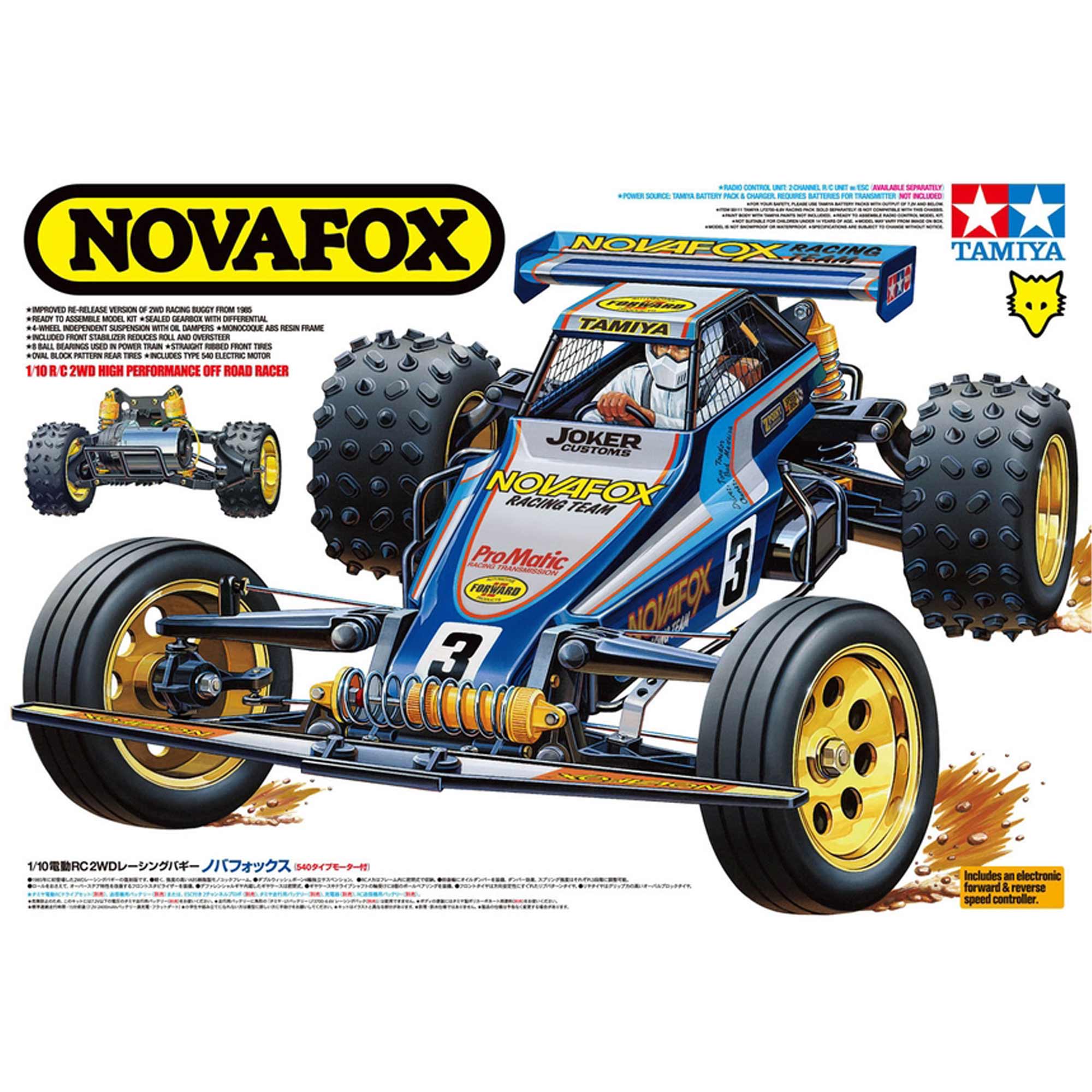 1/10 Novafox 2WD Off-Road Buggy Kit