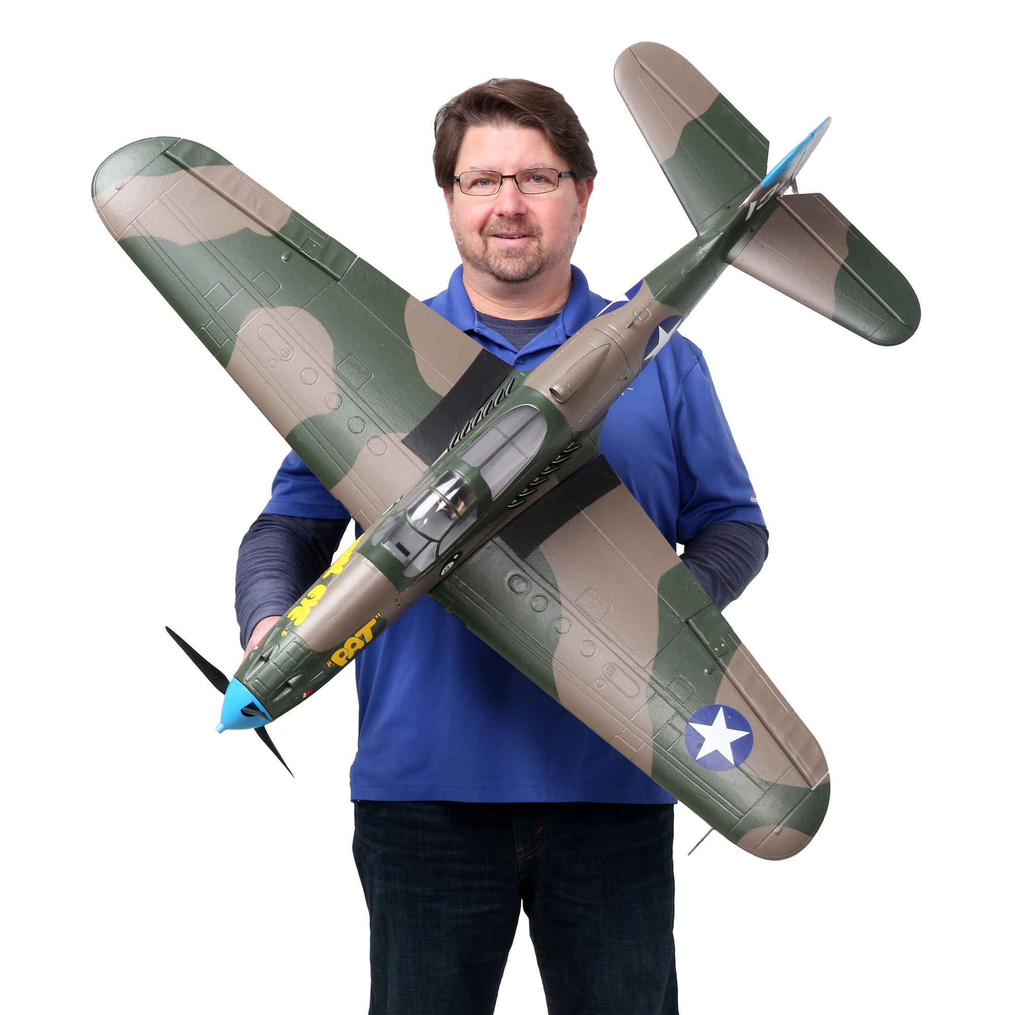 P-39 Airacobra 1.2m BNF Basic with AS3X and SAFE Select