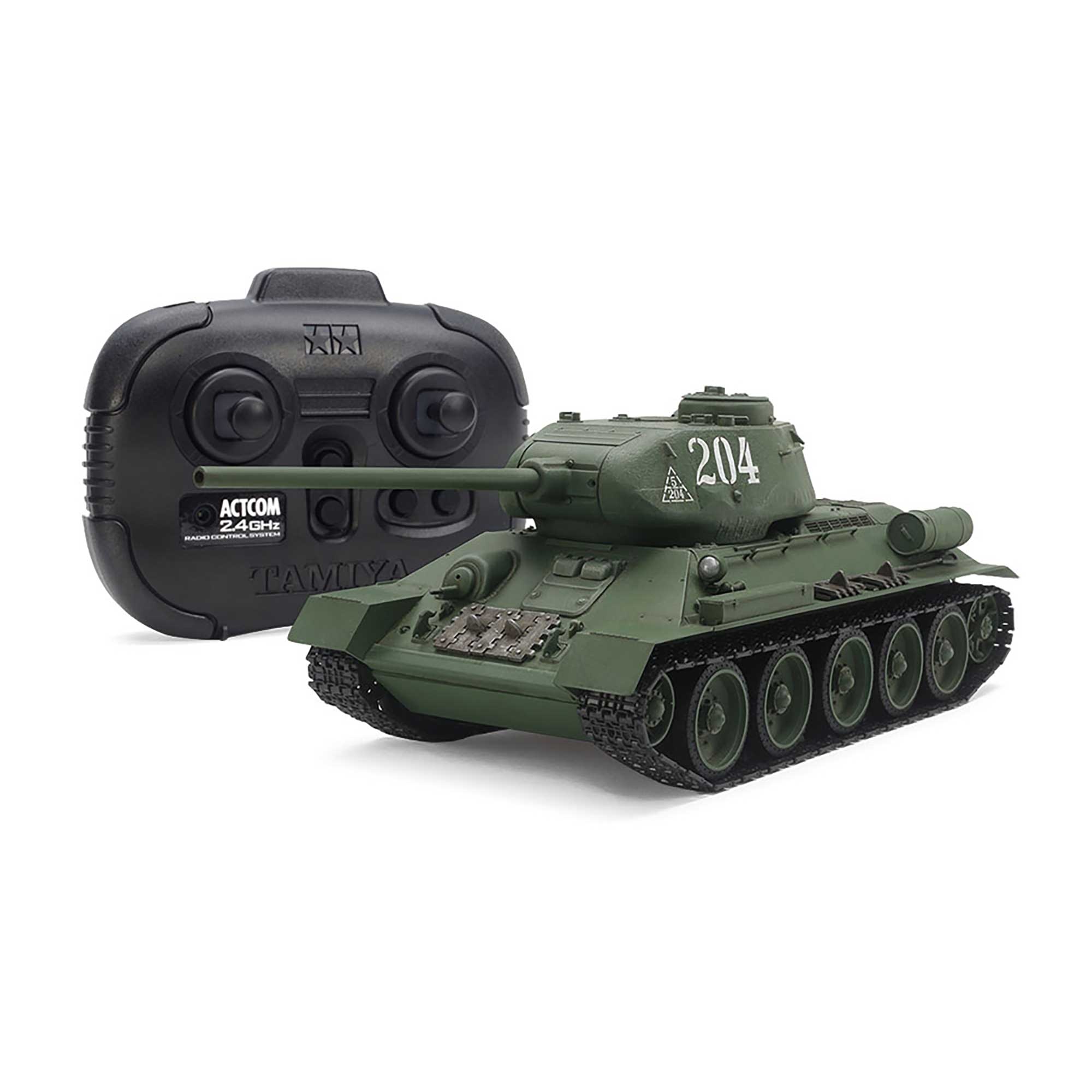 売り切り】1/35 RC タンク バトルシステムシリーズ T-34-85