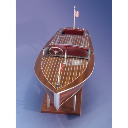 1/8 1949 Chris-Craft Racing Runabout Boat Kit, 28"