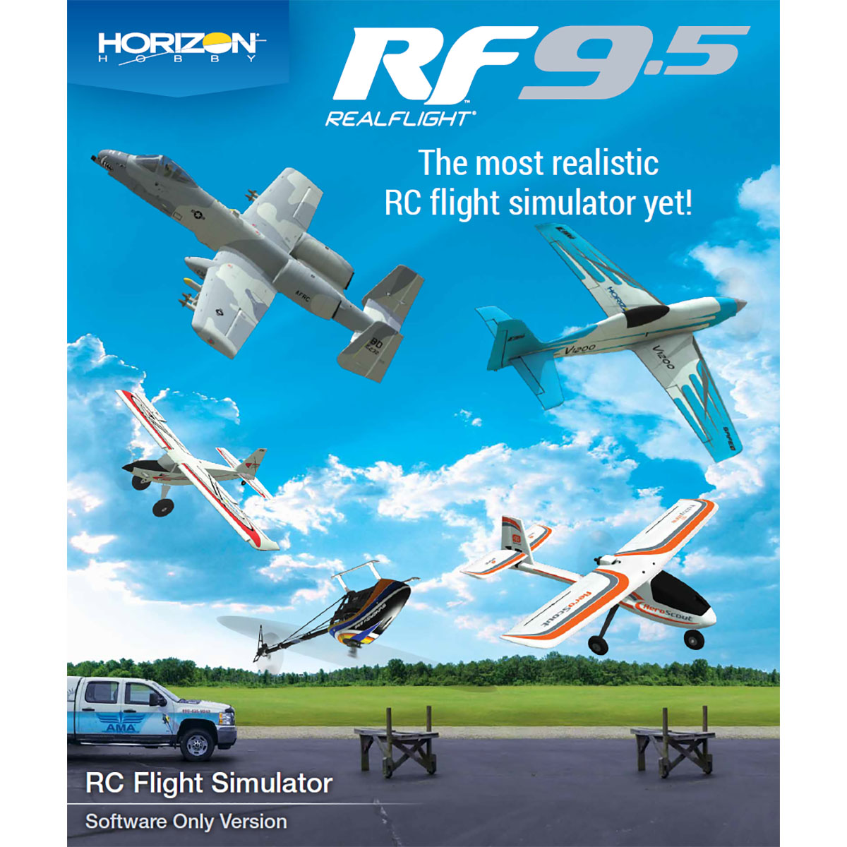 RealFlight 9.5 Flight Simulator, Digital Download | Horizon Hobby
