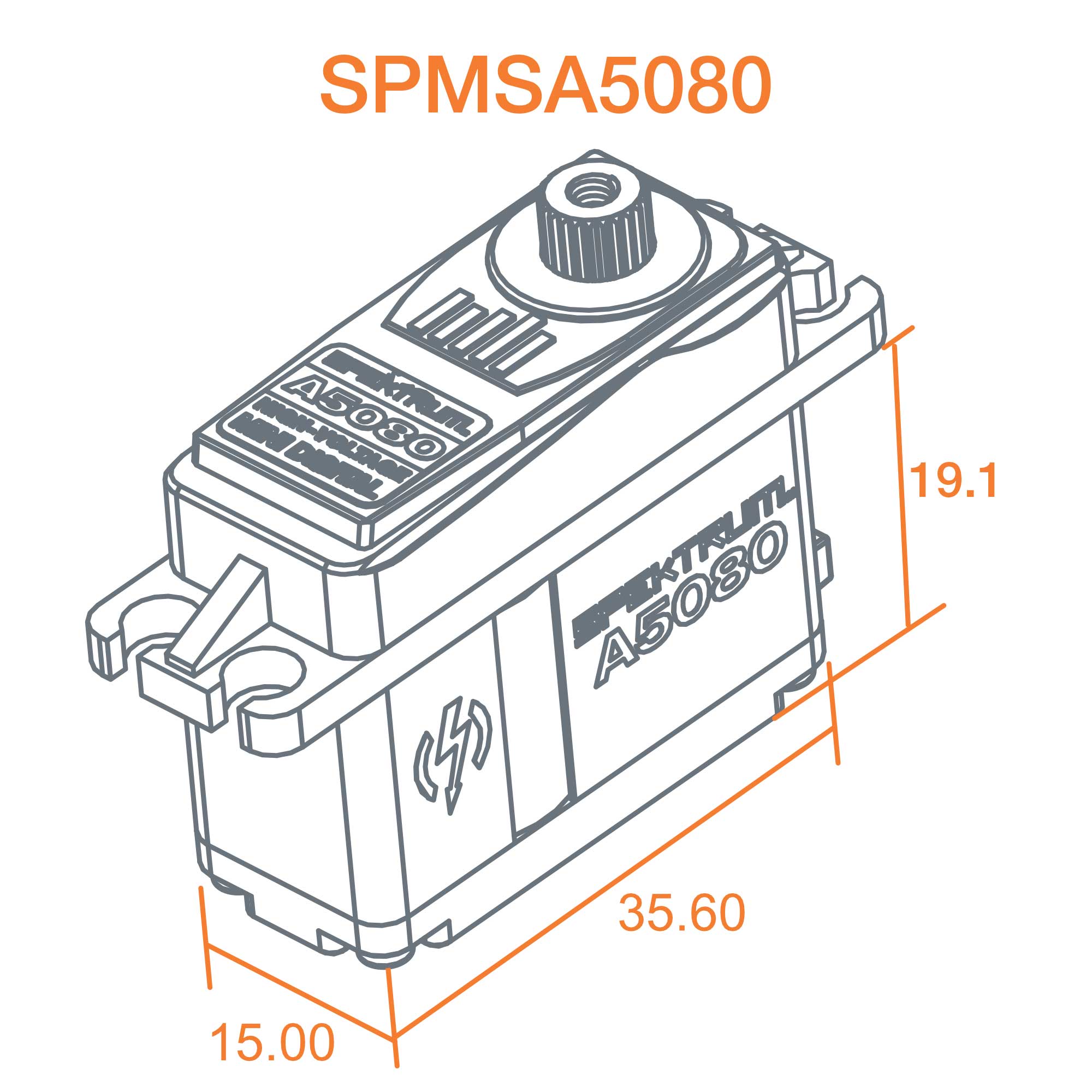 A5080 MTHS Mini Digital HV Servo