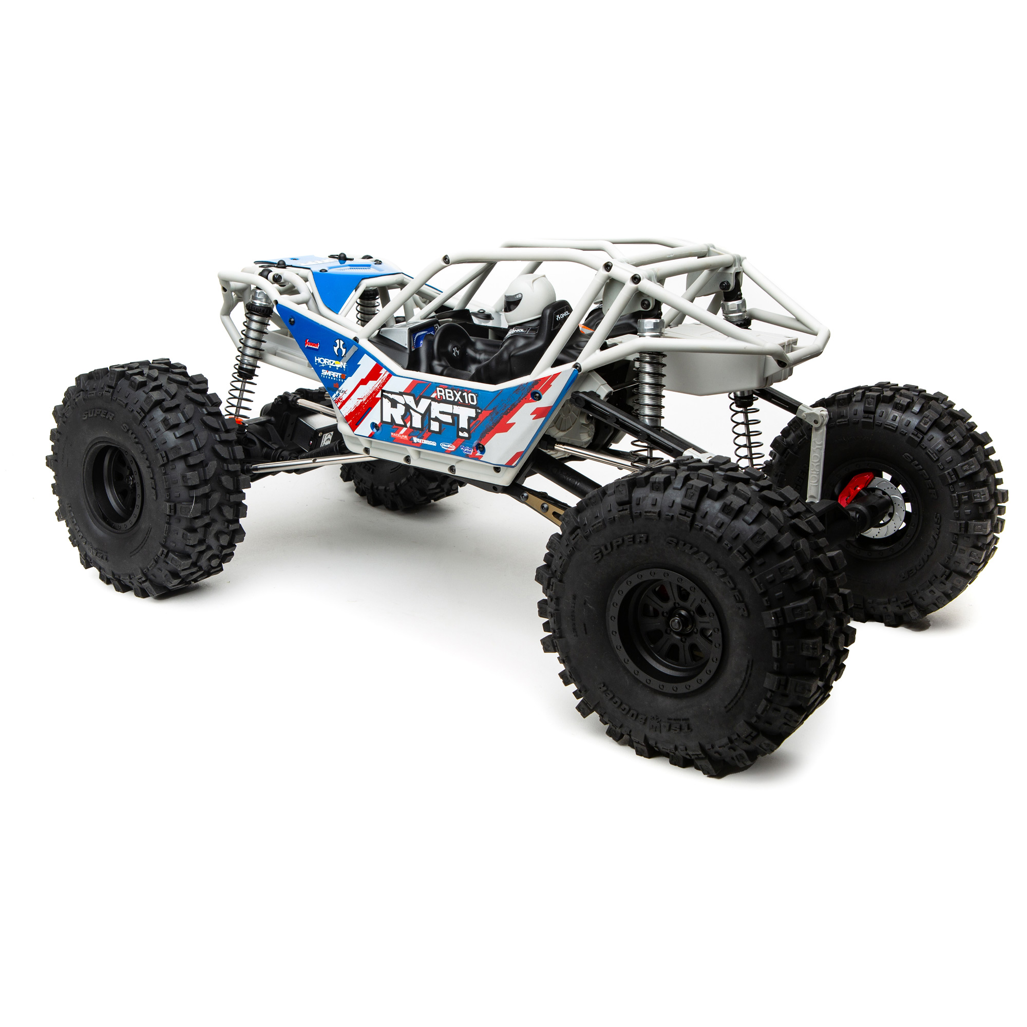 5Pc Set Blue Axial 1/10 RBX10 Ryft 4WD Rock Bouncer Upgrade Parts Aluminum Front Or Rear Gearbox Cover 