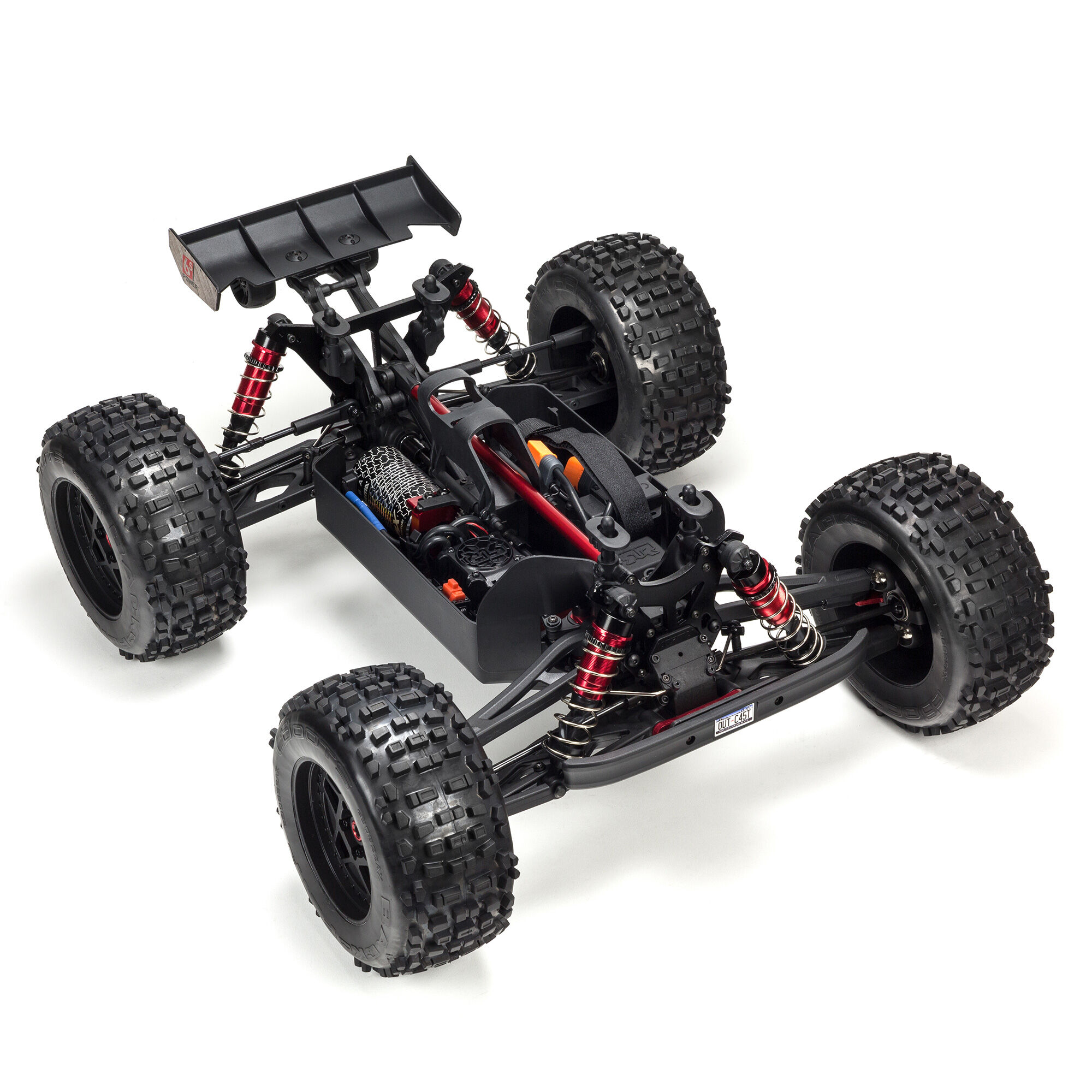 1/8 OUTCAST 6S BLX 4WD Brushless Stunt Truck with Spektrum RTR, Orange