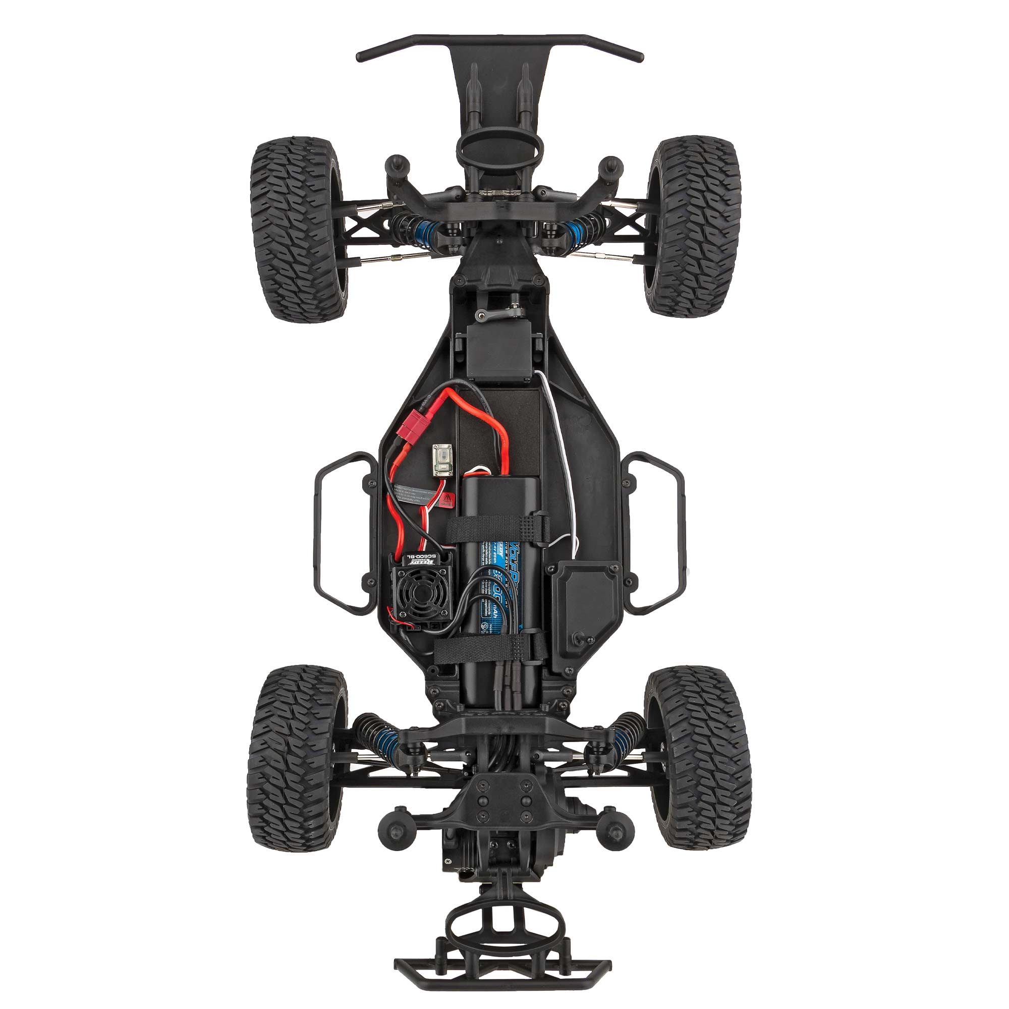 thumbnail image 2 of Hot Racing Aluminum Rear Main Chassis For Associated SC10 2WD, B4, T4 (SCT14R01) – 1:10 Truck 2 of 3