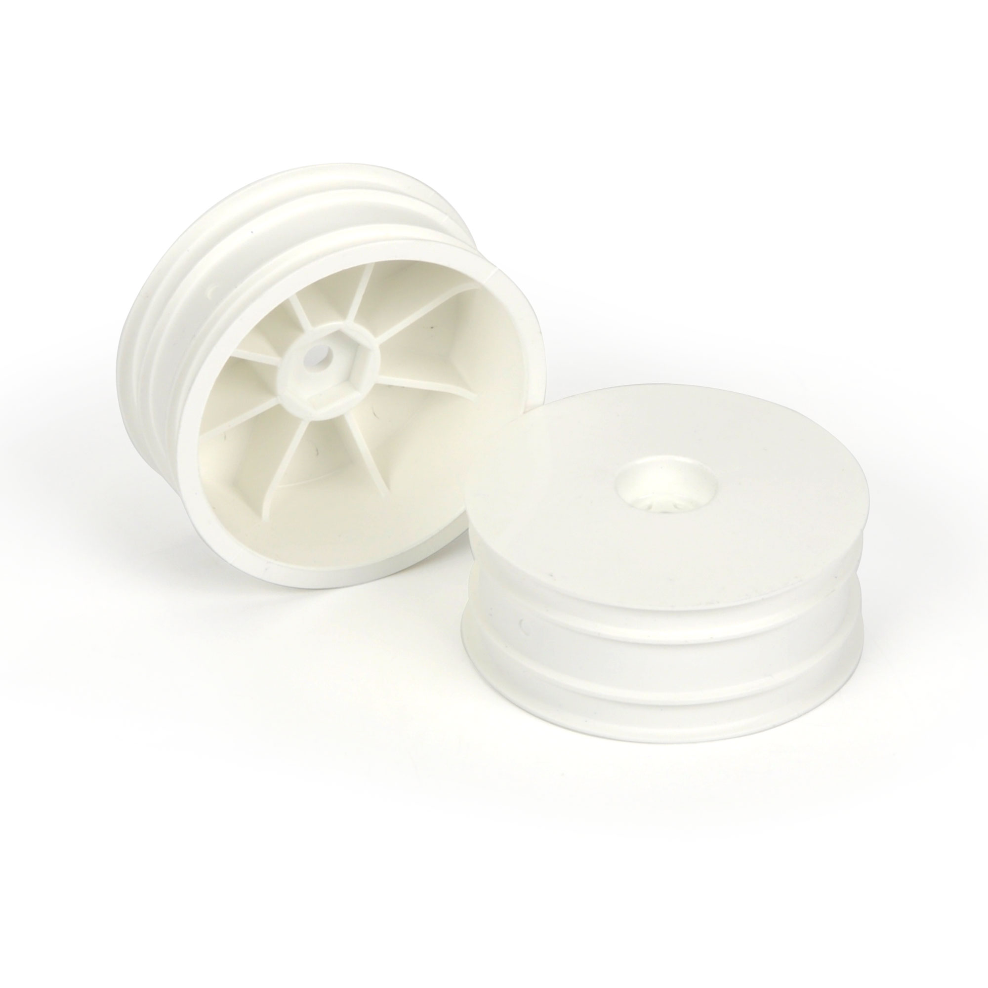1/10 Velocity 2WD Front 2.2" 12mm Buggy Wheels (2) White
