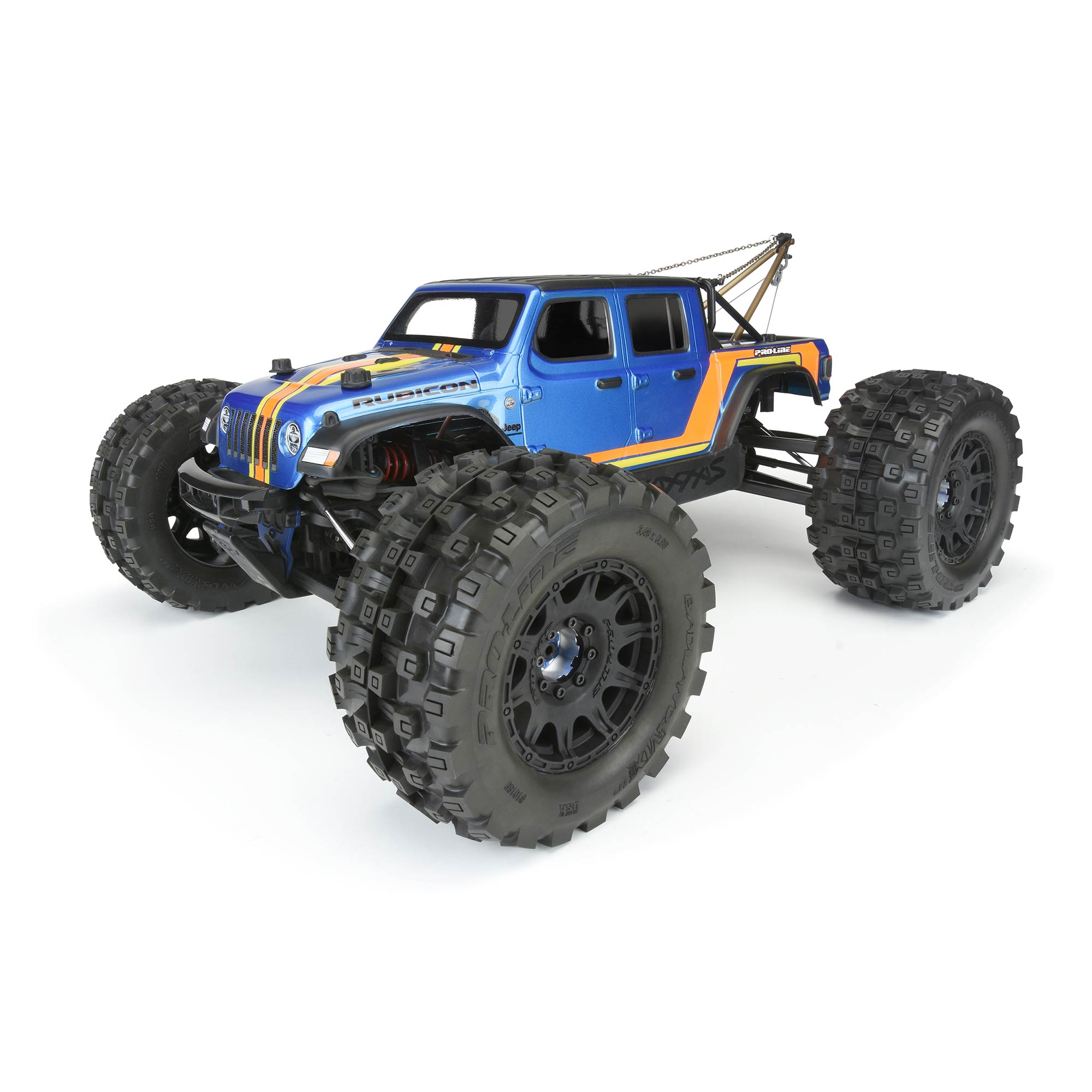 Carrosserie Clair Jeep Gladiator Rubicon Pro-Line – Pour Modèles RC SC Et Monster Truck – Polycarbonate Transparent – À Peindre