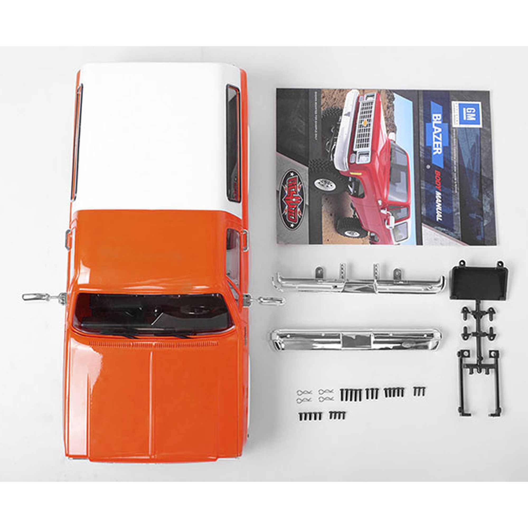 1/10 Chevrolet Blazer Hard Body Complete Set, Orange