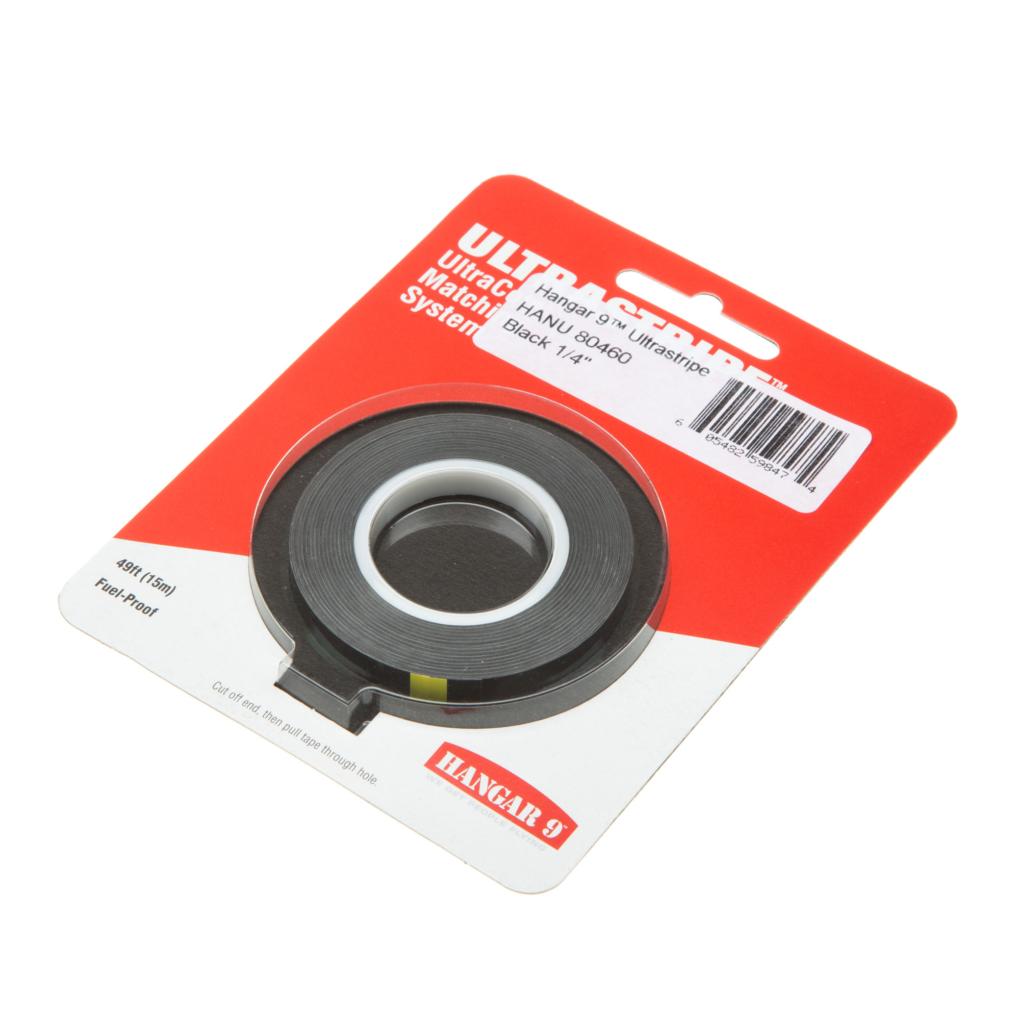 Hangar 9 UltraStripe Black 1/4" HANU80460 Trim & Striping Tape