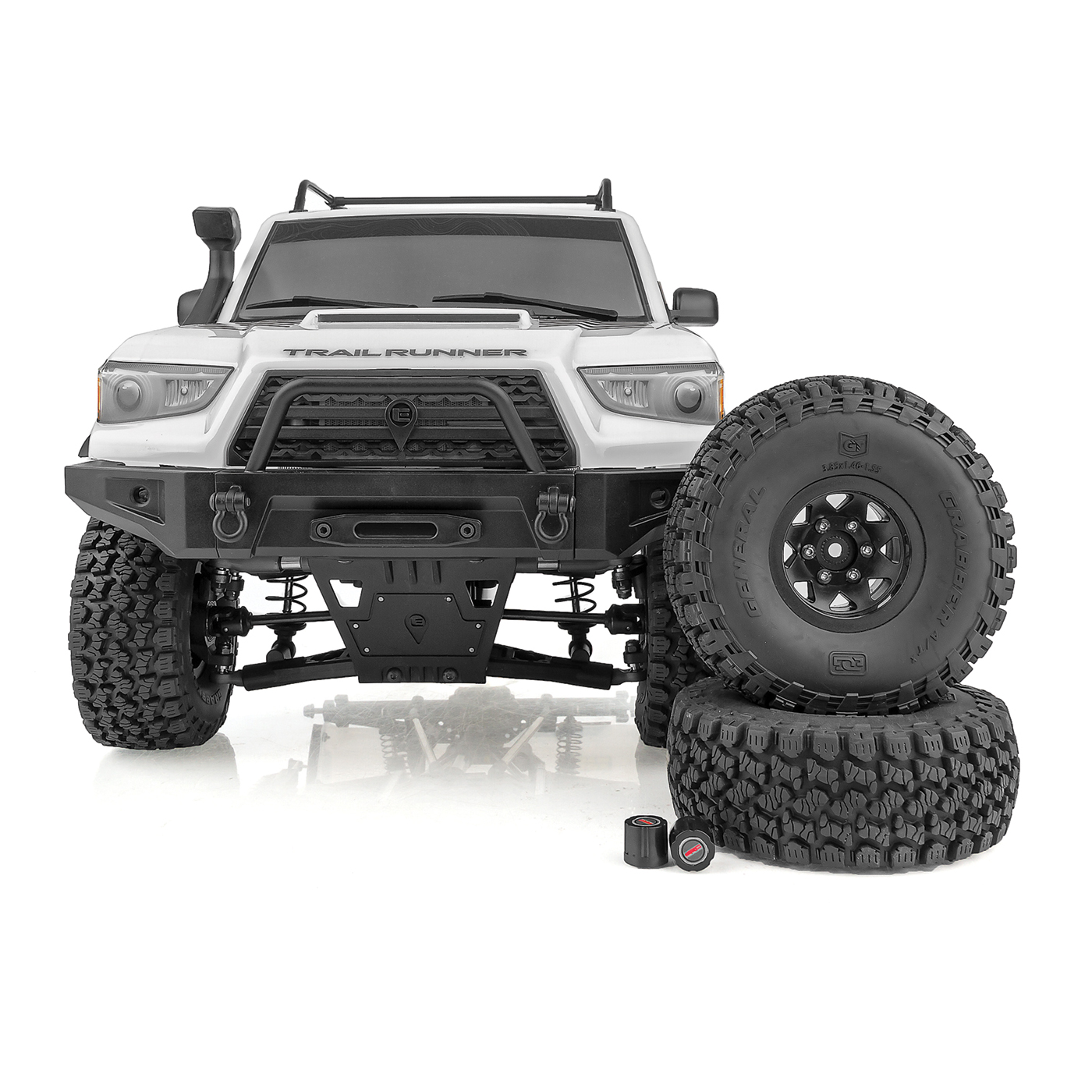 1/10 Enduro Trail Truck, Trailrunner 4X4 RTR, White