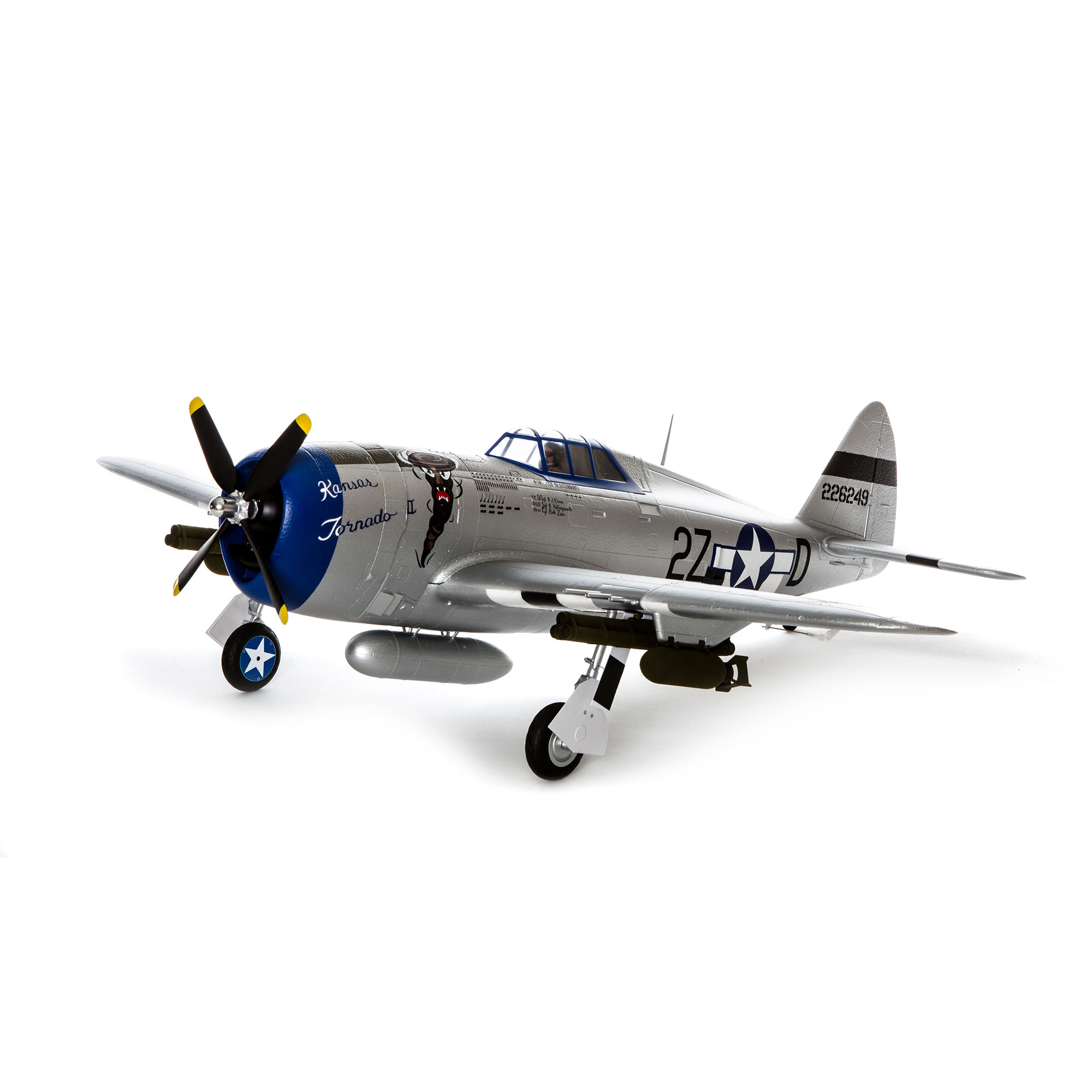 E Flite P 47 Razorback 1 2m Bnf Basic With As3x And Safe Select Horizon Hobby