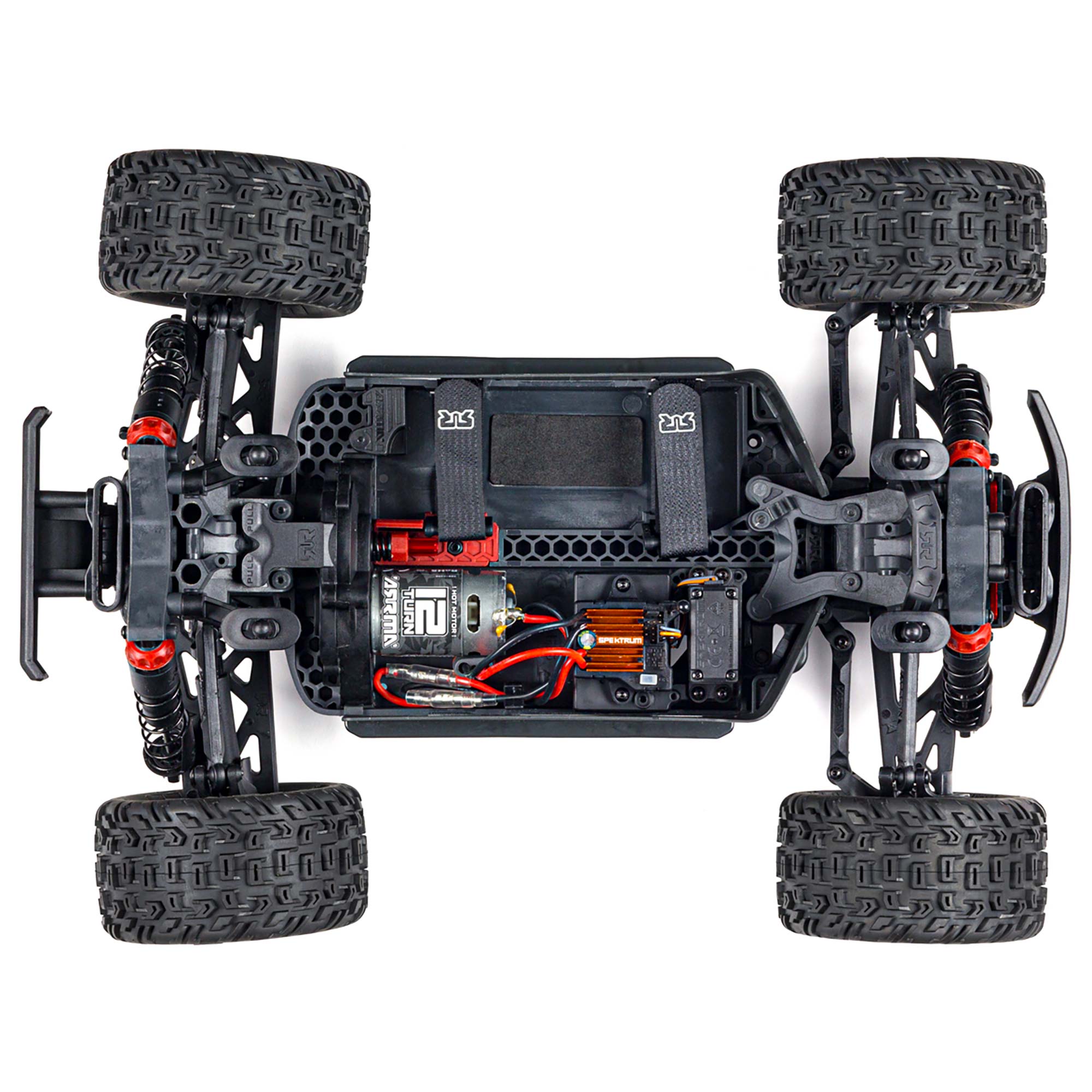 1/10 VORTEKS 4X2 BOOST MEGA 550 Brushed Stadium Truck RTR with Battery & Charger, Gunmetal