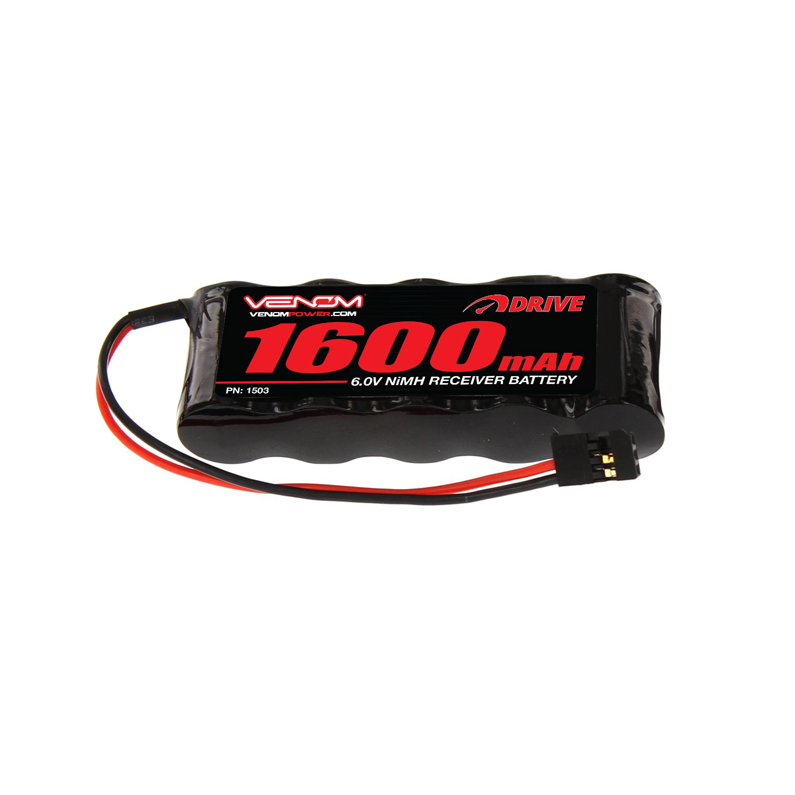 Venom 1504 6V 1600mAh 5-Cell Hump Reciever NiMH Battery for sale online