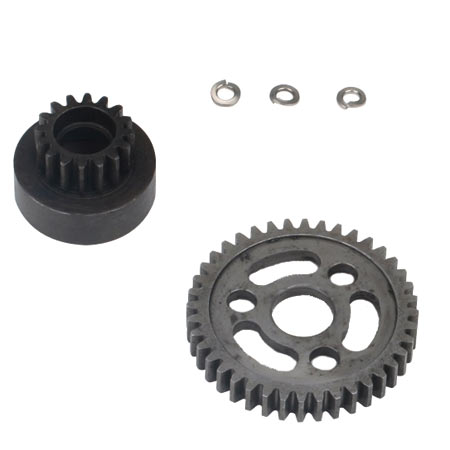 Robinson Racing 8038 Revo Steel Combo 15T Clutch/38T Spur