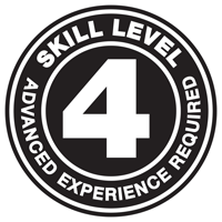Skill Level 4 Advanced Experience Required 