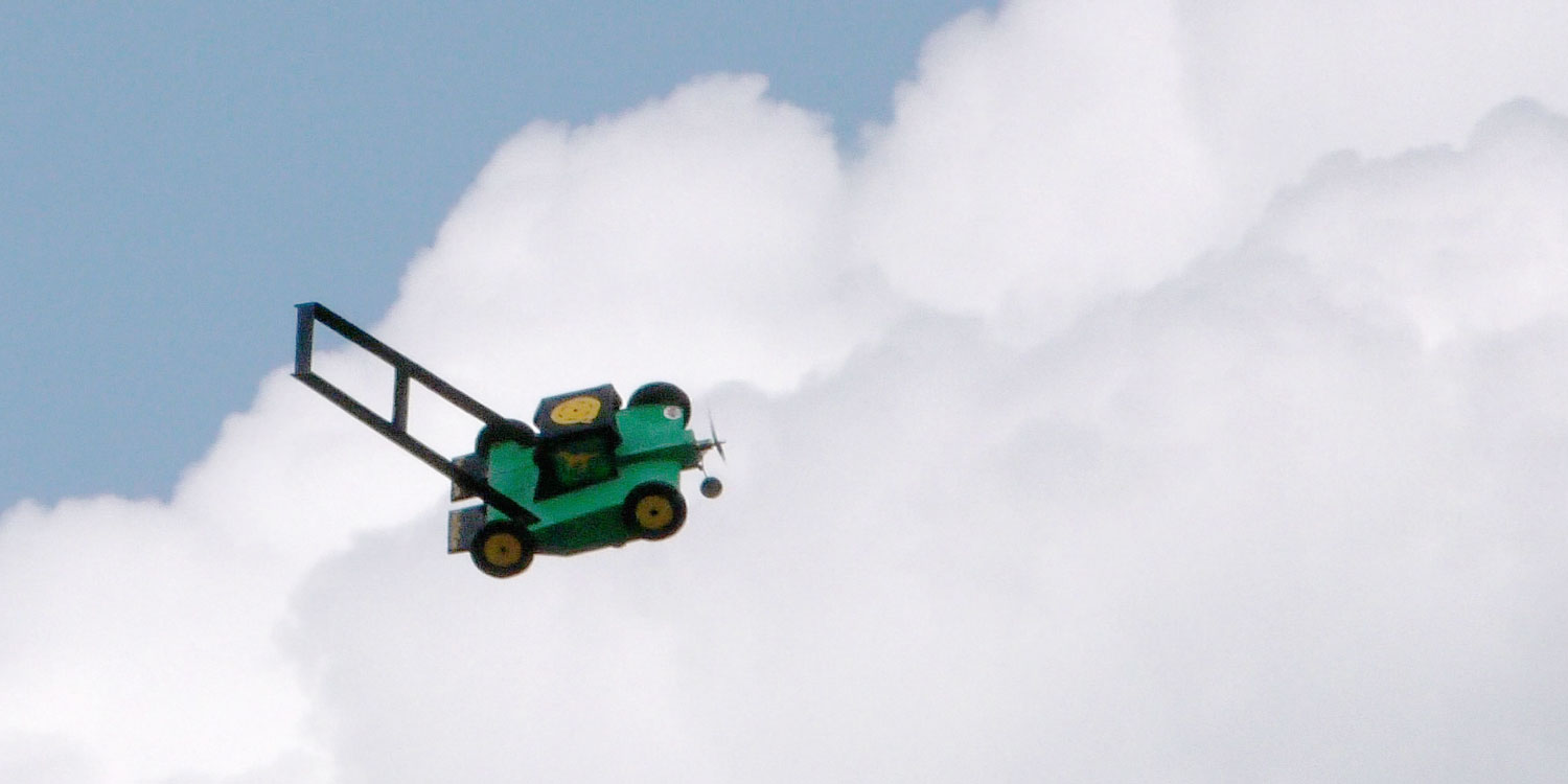 Flying Lawnmower