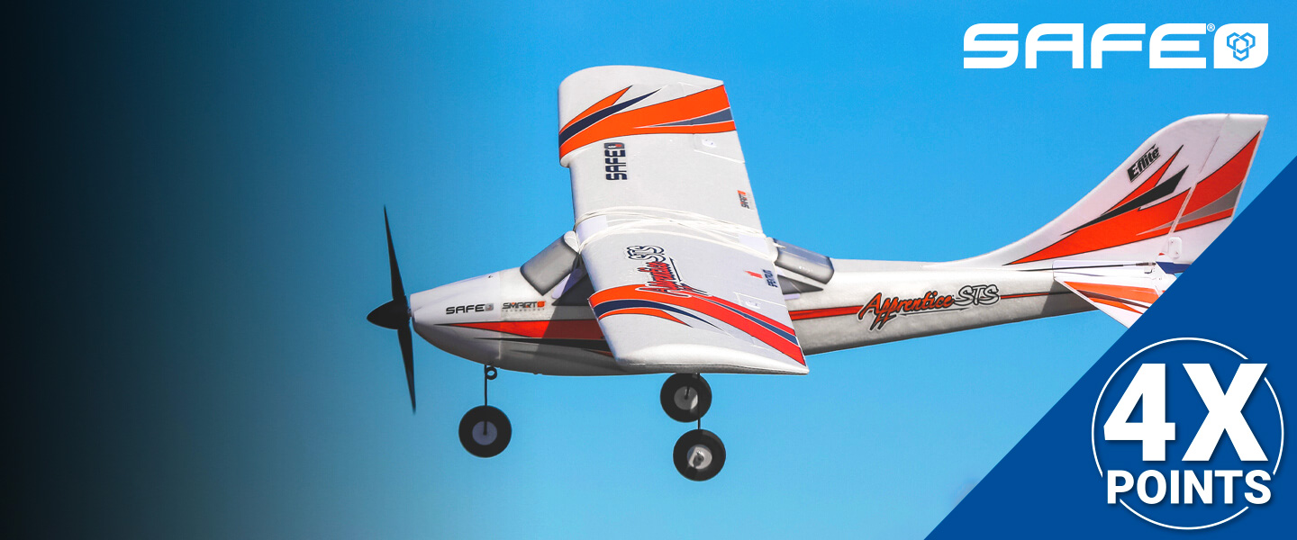 Happy National Model Aviation Day! Sitewide 4X Points for RC Club Members. Ends 8/14.