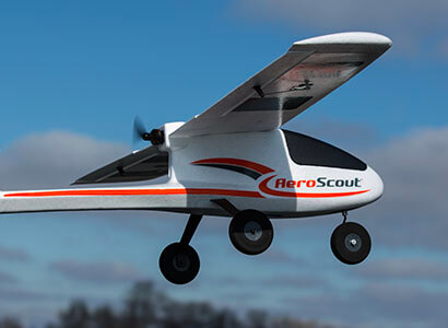 HobbyZone AeroScout S 1.1m RTF and BNF Basic