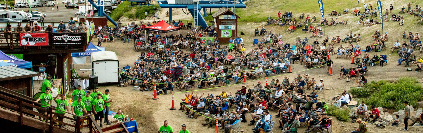 Overview shot of the 2019 Axialfest