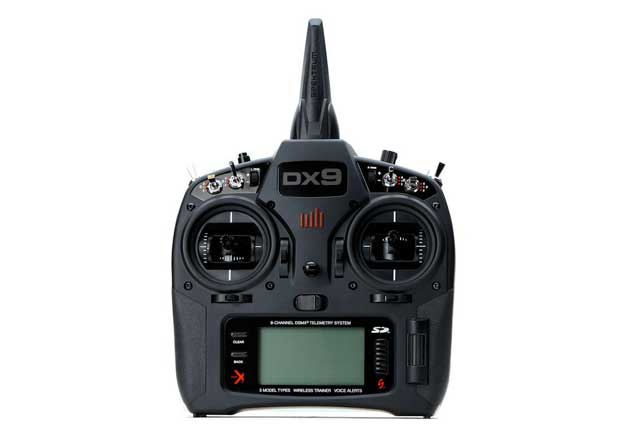 DX9 Black 9-Channel DSMX Transmitter Only (SPMR9910)
