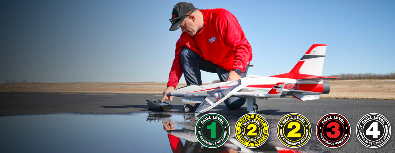 Fixed wing skill levels