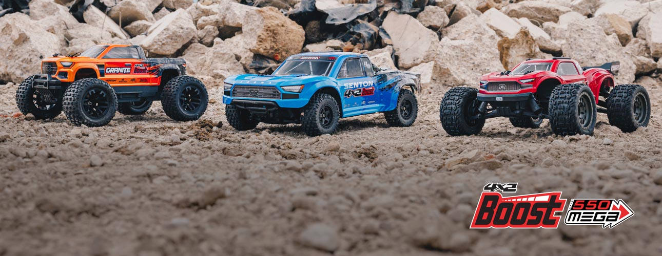 ARRMA BOOST MEGA Vehicles